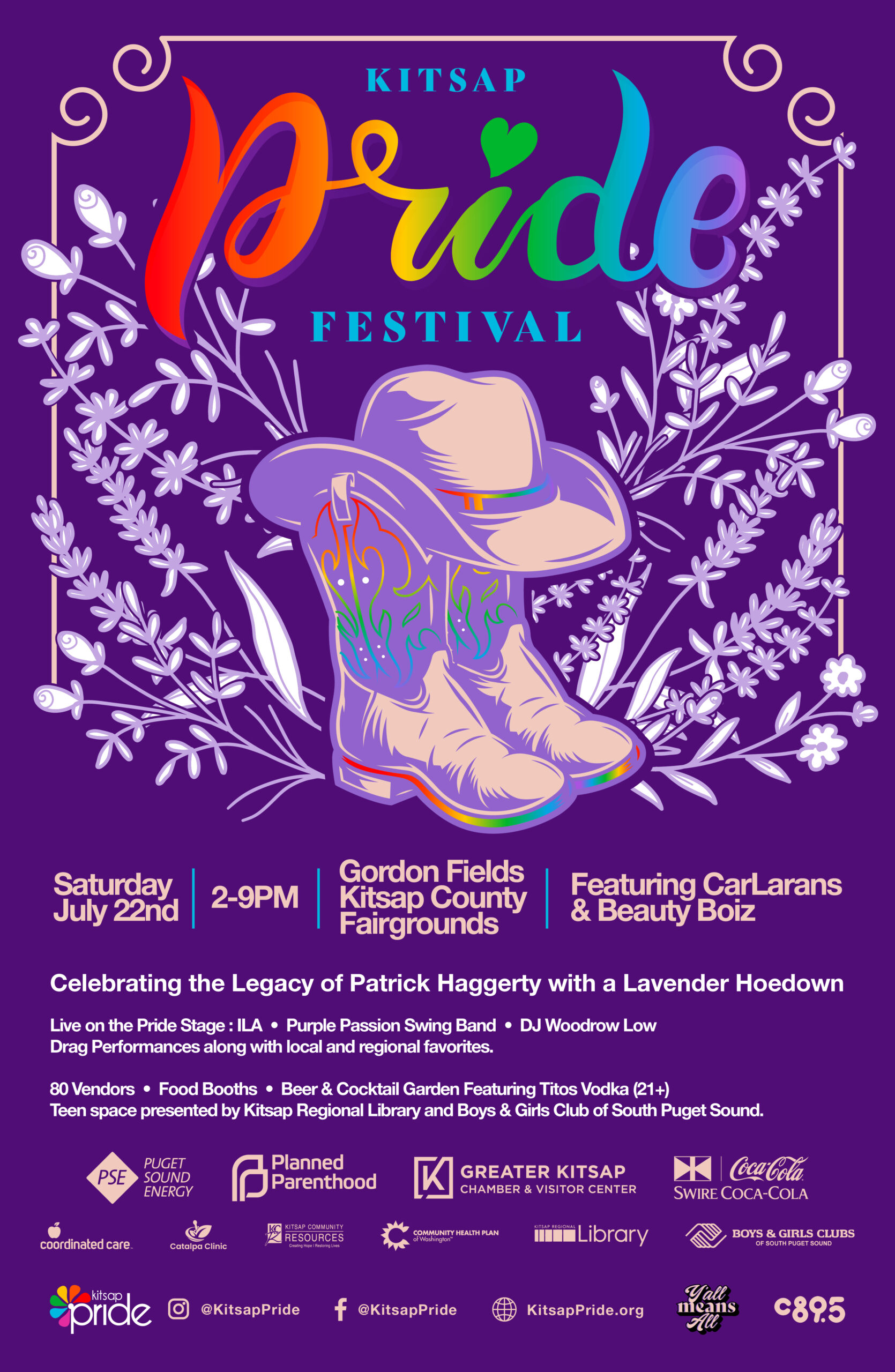 2023 Kitsap Pride Event Poster Final Updated